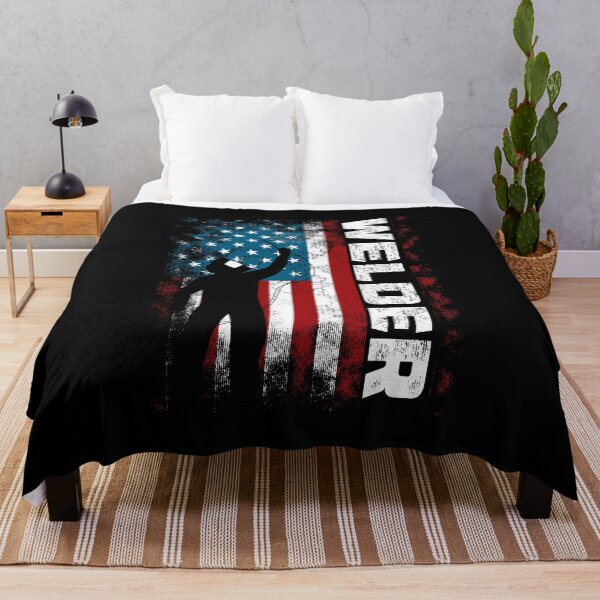 Item preview, American Welder Flag 4th of July Patriotic Welding designed and sold by abulfaruque.