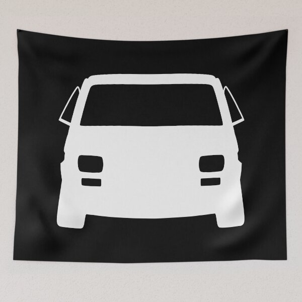 Artikelvorschau, Fiat 126P Polski Fiat weiße Silhouette entworfen und verkauft von EdimDesign.