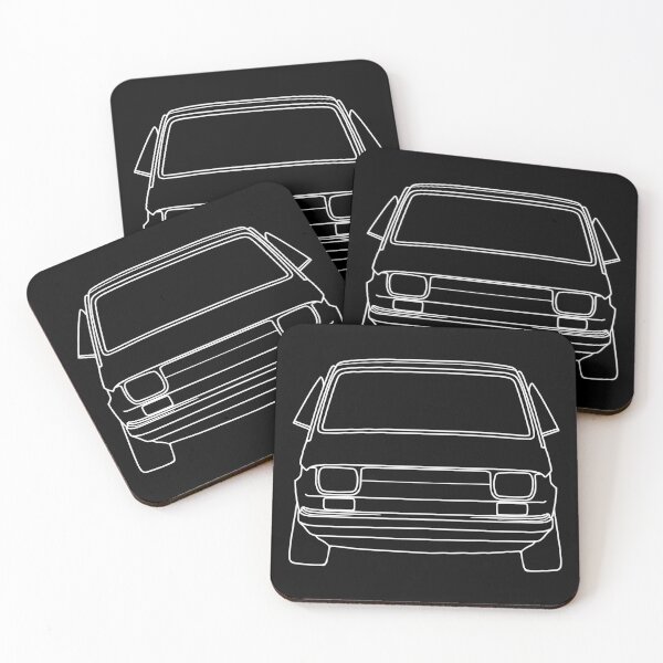 Artikelvorschau, Fiat 126P Polski Fiat weiße Linien entworfen und verkauft von EdimDesign.