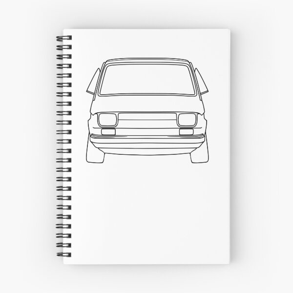 Item preview, Fiat 126P Polski Fiat black lines designed and sold by EdimDesign.