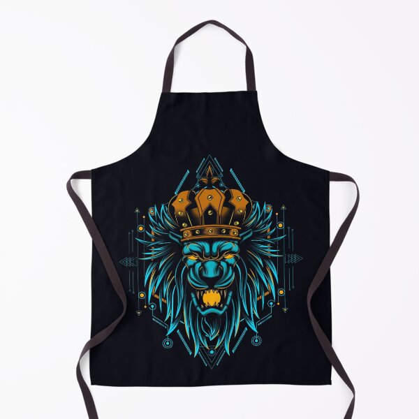 Item preview, Artistic Mythical Lion King - unique design designed and sold by Froyd Wess.