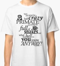 Crazy Primate (1) Classic T-Shirt