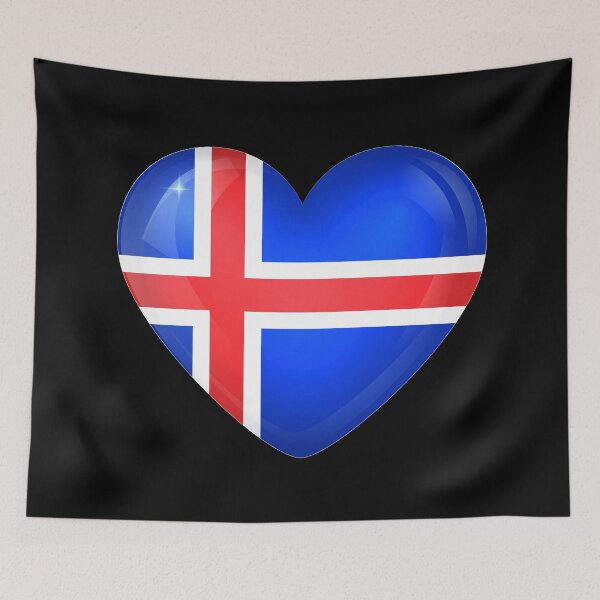Item preview, My heart is in Iceland, Love Iceland. designed and sold by ArtIsParty.