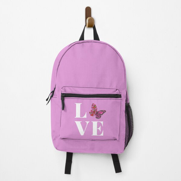 Item preview, Pink Love Butterfly with half flowers for butterflies girl  designed and sold by Click-Like.