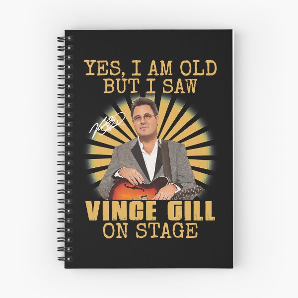Item preview, So Funny Yes I'M Old But I Saw Vince Gill On Stage Classic Fans designed and sold by Magnoliamitchel.