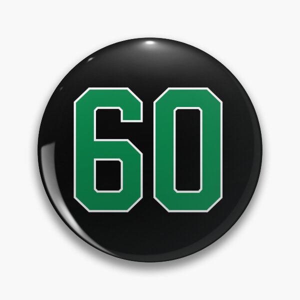 Item preview, 60 number, green lucky sports sixty designed and sold by ArtIsParty.