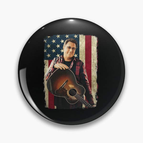 Item preview, Vintage American Flag Vince Gill Legend Awesome For Movie Fans designed and sold by Magnoliamitchel.
