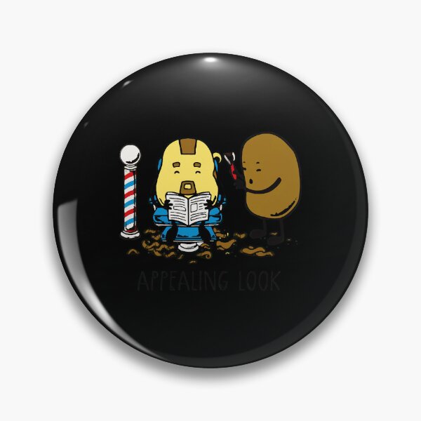 Item preview, Barbershop Potato Funny Barber Food Humor Gift  designed and sold by SherriK2360808.