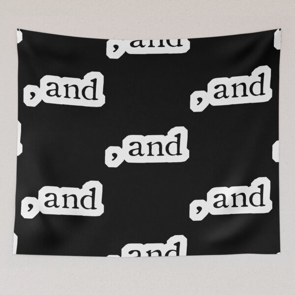 Item preview, Oxford Comma And designed and sold by Raven Keeling.