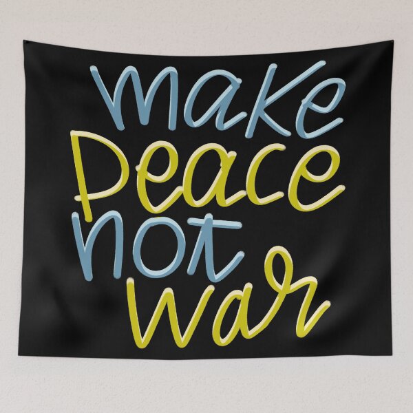 Item preview, Make Peace Not War designed and sold by HarrysMomStudio.