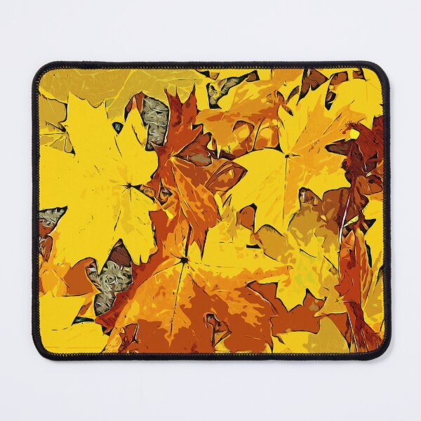 Item preview, Autumn leaves color print designed and sold by artdragongift 15.
