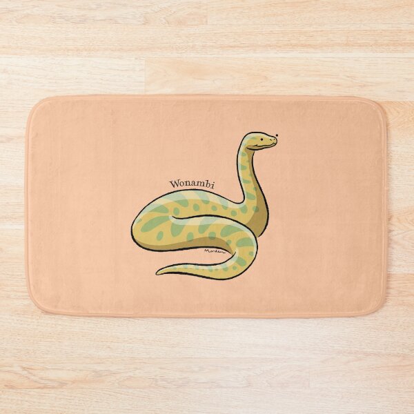 Item preview, Wonambi the giant snake of prehistoric Australia designed and sold by Richard Morden.