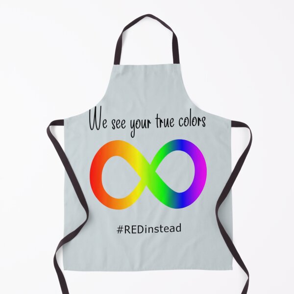 Item preview, Autism Acceptance. We See Your True Colors.   designed and sold by LauerTeresa75.