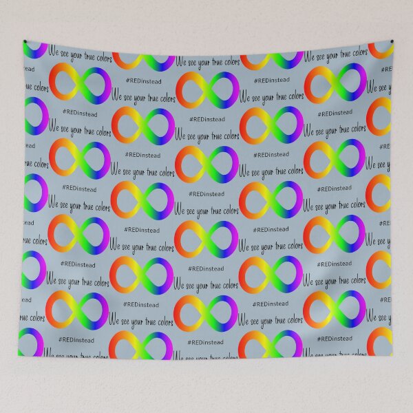 Item preview, Autism Acceptance. We See Your True Colors.   designed and sold by LauerTeresa75.