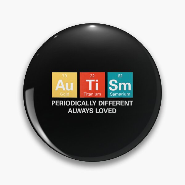 Item preview, Autism Awareness Asd Funny Disability Periodic Table   designed and sold by LauerTeresa75.
