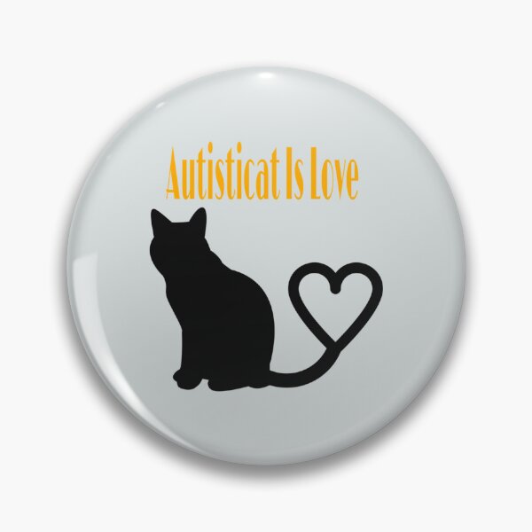 Item preview, Autisticat Is Love Cute Cat s    designed and sold by LauerTeresa75.