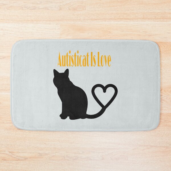 Item preview, Autisticat Is Love Cute Cat s    designed and sold by LauerTeresa75.