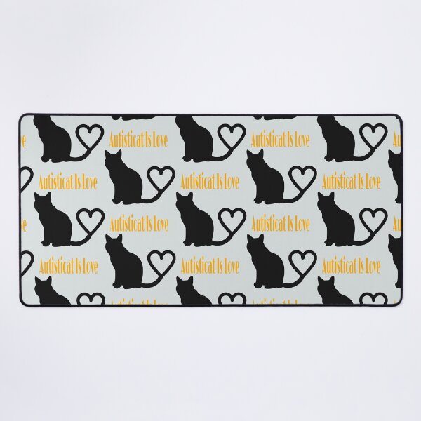 Item preview, Autisticat Is Love Cute Cat s    designed and sold by LauerTeresa75.