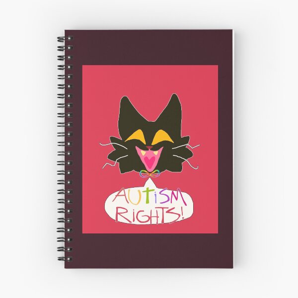Item preview, Autisticat Says Autism Rights! Graphic  designed and sold by LauerTeresa75.