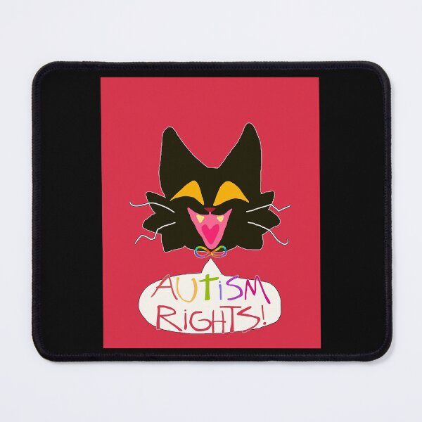 Item preview, Autisticat Says Autism Rights! Graphic  designed and sold by LauerTeresa75.