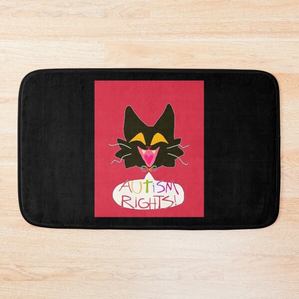 Item preview, Autisticat Says Autism Rights! Graphic  designed and sold by LauerTeresa75.