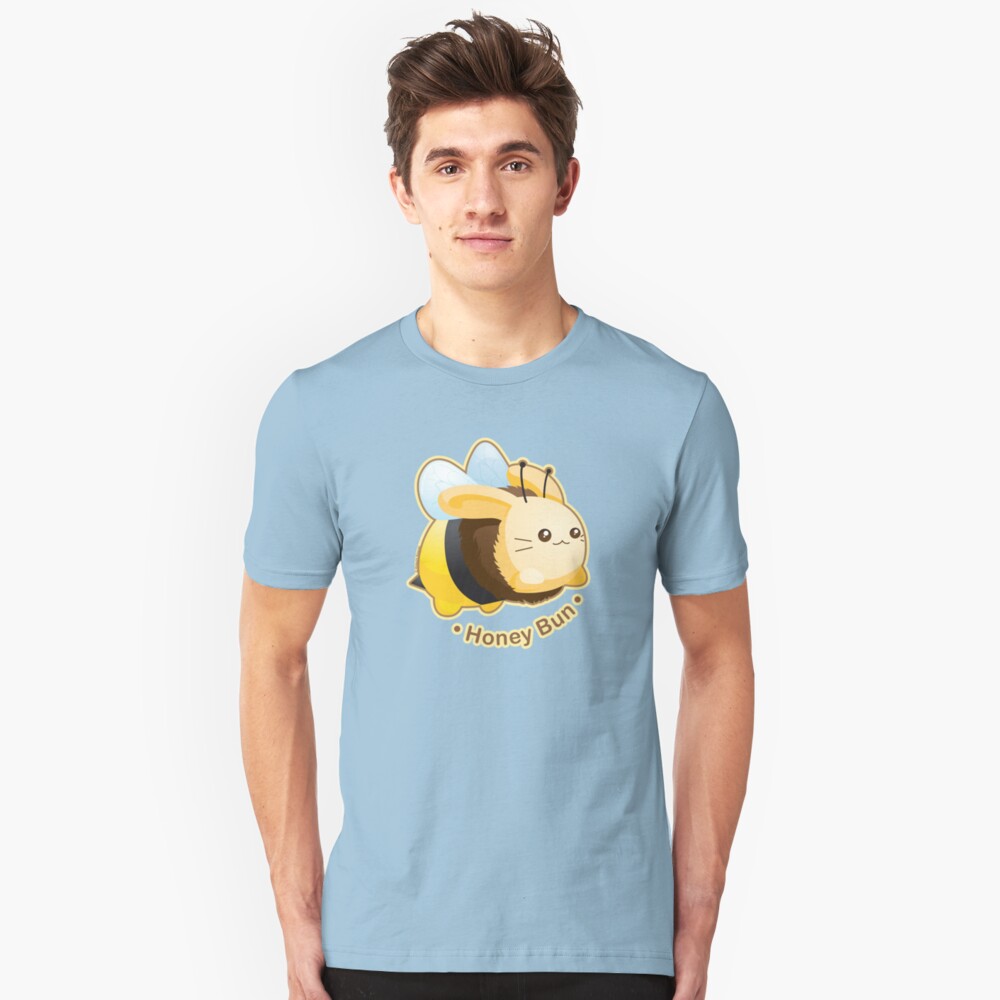Cute Honey Bun Bunny Slim Fit T-Shirt