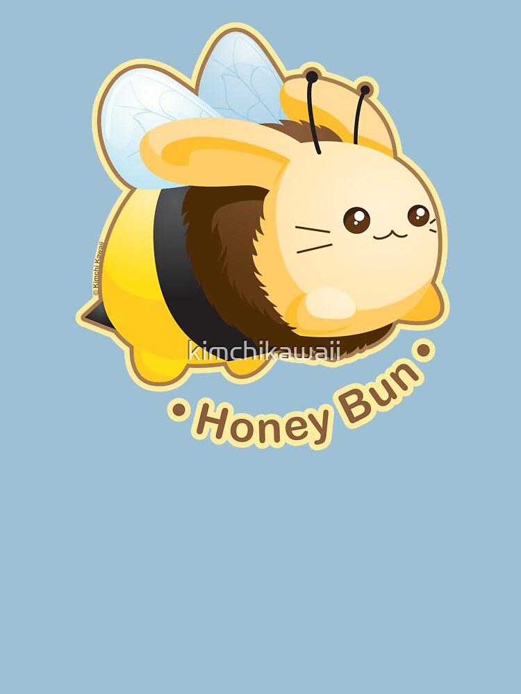 Cute Honey Bun Bunny by kimchikawaii