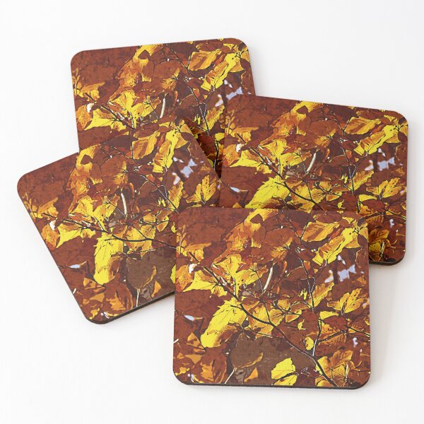 Item preview, Autumn leaves, color print designed and sold by artdragongift 15.