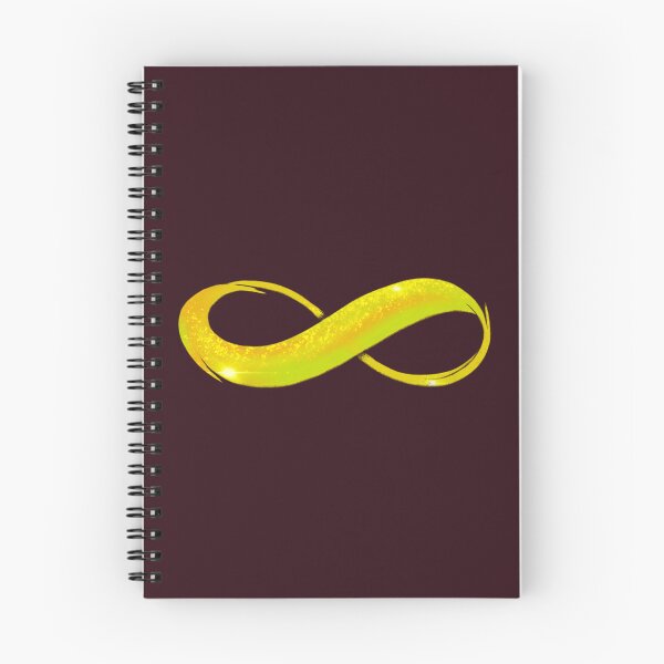 Item preview, Golden Yellow INFINITY Symbol Neurodiversity Autism ADHD Acceptance Sparkle Effect designed and sold by LauerTeresa75.