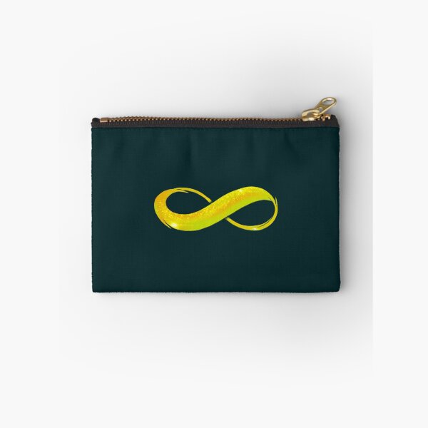 Item preview, Golden Yellow INFINITY Symbol  Neurodiversity Autism ADHD Acceptance  Sparkle Effect designed and sold by LauerTeresa75.