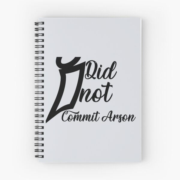 Item preview, I Did Not Commit Arson designed and sold by Kangaroshop.