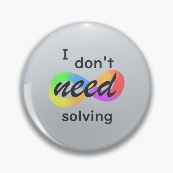 Item preview, I don_t need solving! ActuallyAutistic   designed and sold by LauerTeresa75.