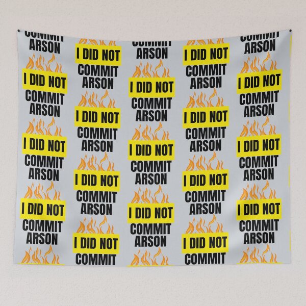 Item preview, I Did Not Commit Arson    designed and sold by Kangaroshop.