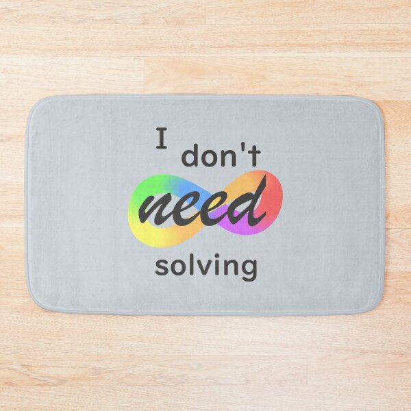 Item preview, I don_t need solving! ActuallyAutistic   designed and sold by LauerTeresa75.