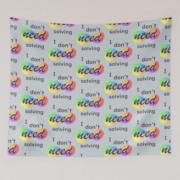 Item preview, I don_t need solving! ActuallyAutistic   designed and sold by LauerTeresa75.