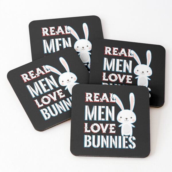 Item preview, Real Men Love Bunnies  designed and sold by JillGutier3905.