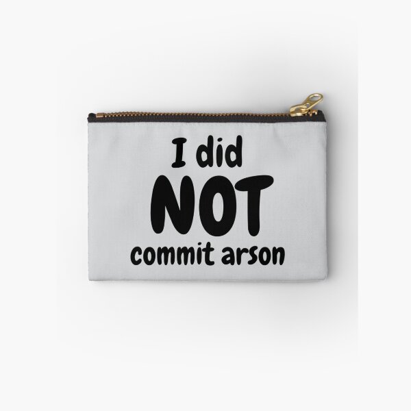 Item preview, I Did Not Commit Arson designed and sold by Kangaroshop.