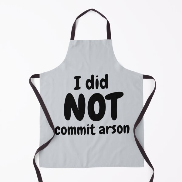 Item preview, I Did Not Commit Arson designed and sold by Kangaroshop.
