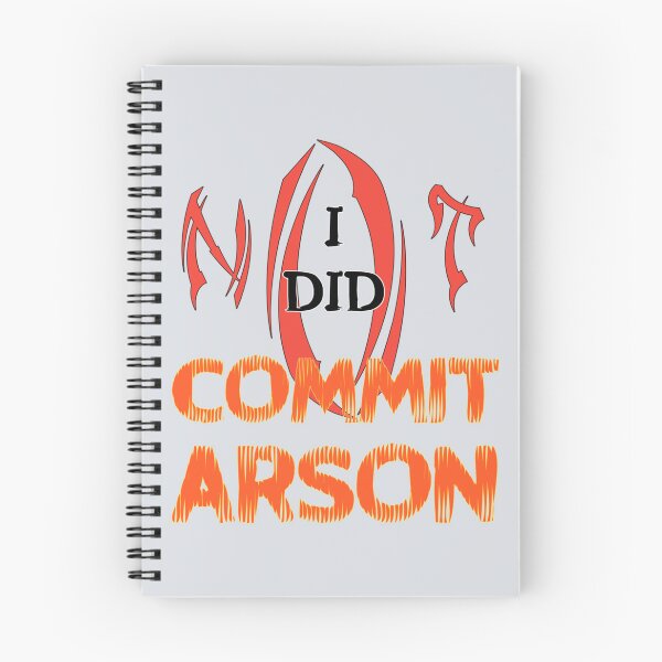 Item preview, I Did Not Commit Arson designed and sold by Kangaroshop.