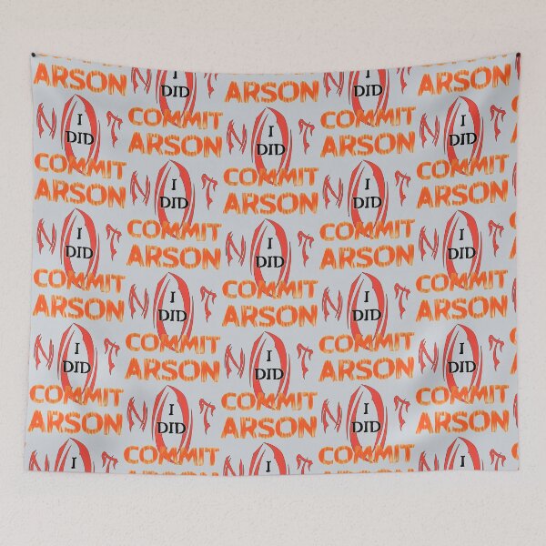 Item preview, I Did Not Commit Arson designed and sold by Kangaroshop.