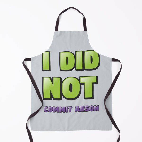 Item preview, I Did Not Commit Arson designed and sold by Kangaroshop.