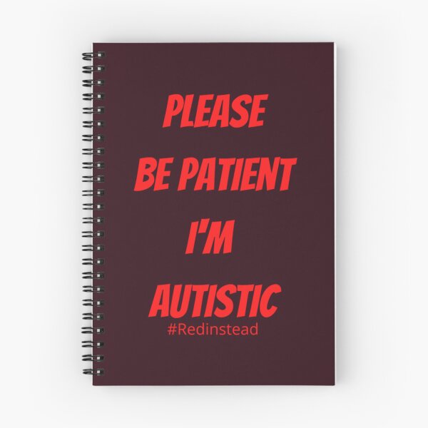 Item preview, I_m autistic RedInstead   designed and sold by LauerTeresa75.