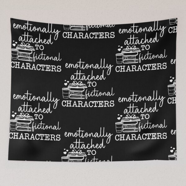 Item preview, Emotionally Attached To Fictional Character Love Book Coffee designed and sold by Talley Nunes.