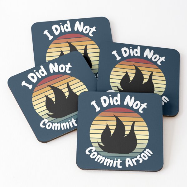 Item preview, I Did Not Commit Arson designed and sold by Kangaroshop.