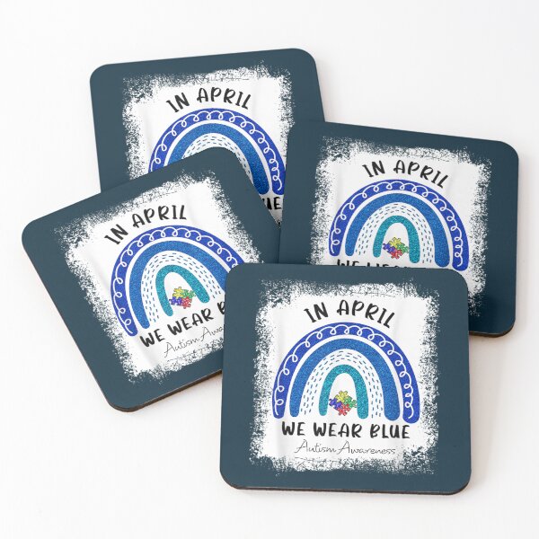 Item preview, In April We Wear Blue Autism Awareness       designed and sold by LauerTeresa75.