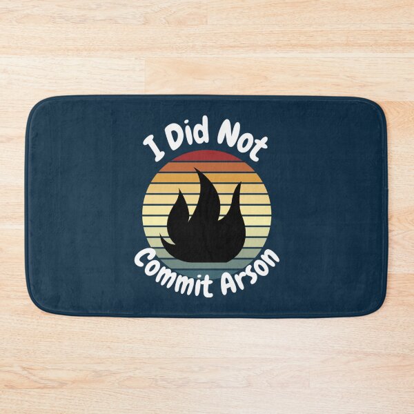 Item preview, I Did Not Commit Arson designed and sold by Kangaroshop.