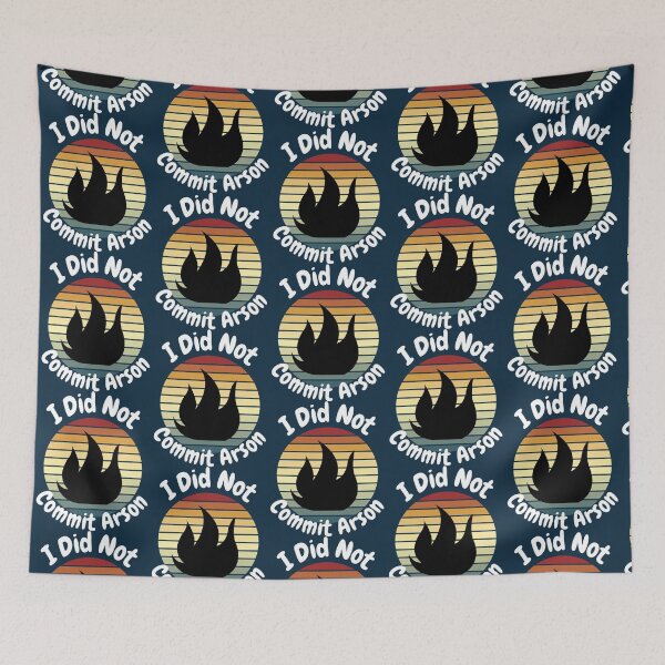 Item preview, I Did Not Commit Arson designed and sold by Kangaroshop.