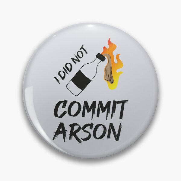 Item preview, I Did Not Commit Arson designed and sold by Kangaroshop.