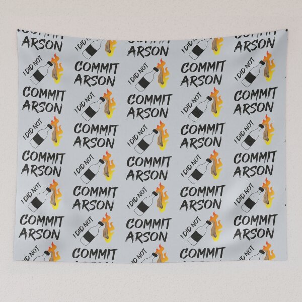 Item preview, I Did Not Commit Arson designed and sold by Kangaroshop.