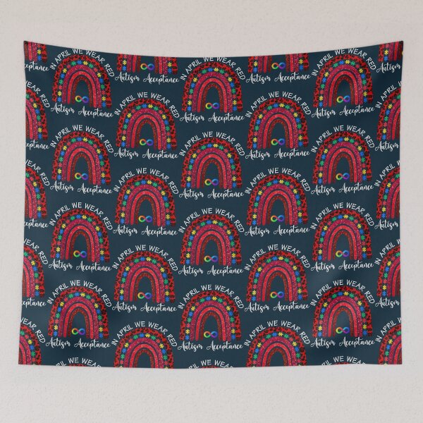 Item preview, In April We Wear Blue Autism Awareness      designed and sold by LauerTeresa75.